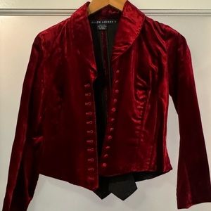 Ralph Lauren velvet blazer